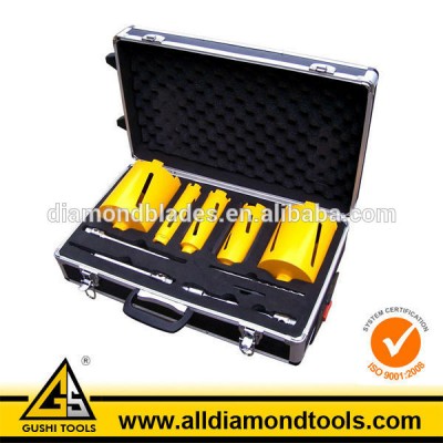 Dry Diamond Core Drill Bit Set for Concrete Stone