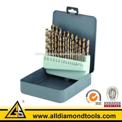 29 Piece 135 Degree Split Point HSS Cobalt Drill Bit Sets